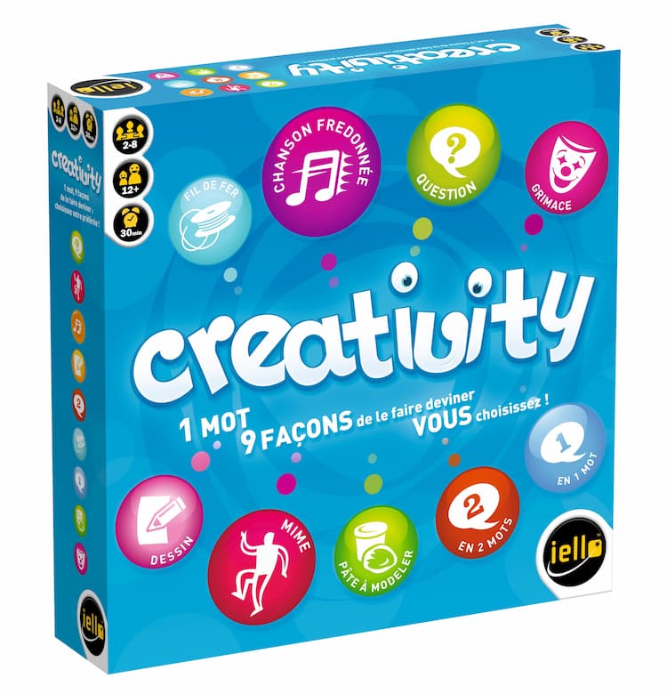 Boîte du jeu : Creativity