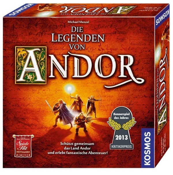 Boîte du jeu : Die Legenden von Andor