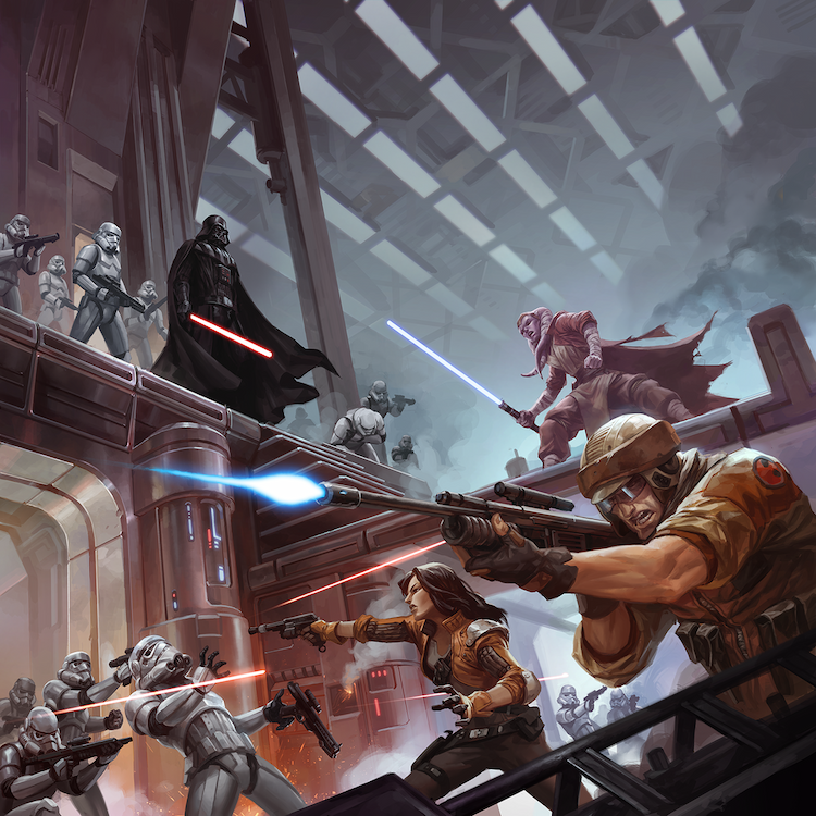 Boîte du jeu : Star Wars : Assaut sur l'Empire