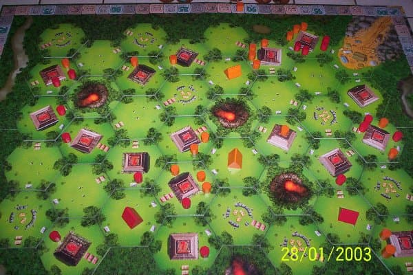 Boîte du jeu : Tikal