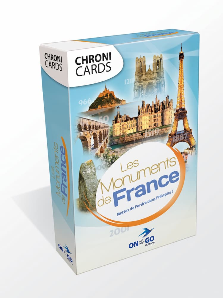 Boîte du jeu : ChroniCards - Les Monuments de France