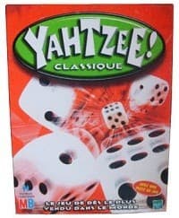 Boîte du jeu : Yahtzee!
