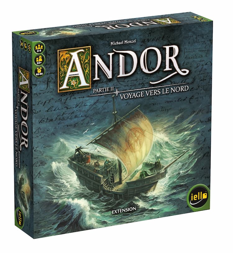 Boîte du jeu : Andor - Voyage vers le Nord