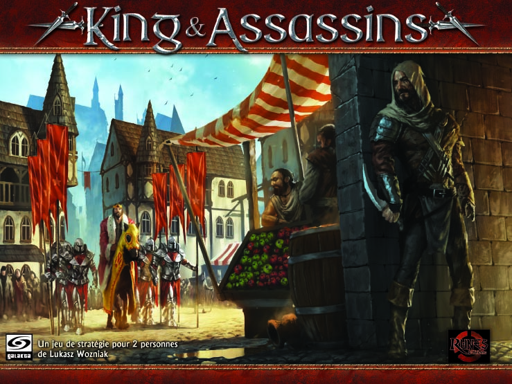 boîte du jeu : King & Assassins