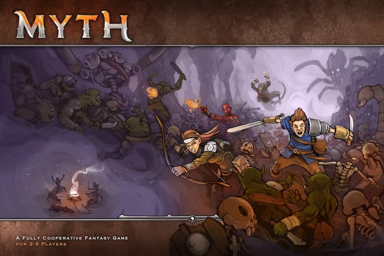 Boîte du jeu : Myth - Version Kickstarter - Pledge Captain