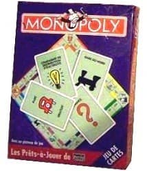 Boîte du jeu : Monopoly - jeu de cartes