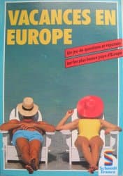 Boîte du jeu : Vacances en Europe