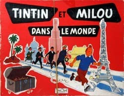 Boîte du jeu : Tintin et Milou dans le Monde