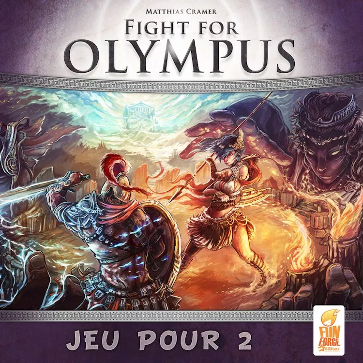 Boîte du jeu : Fight for Olympus