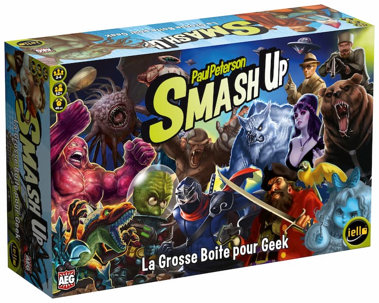 Boîte du jeu : Smash Up : la Grosse Boîte pour Geek