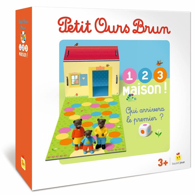 Boîte du jeu : Petit Ours Brun - 1, 2, 3, maison !