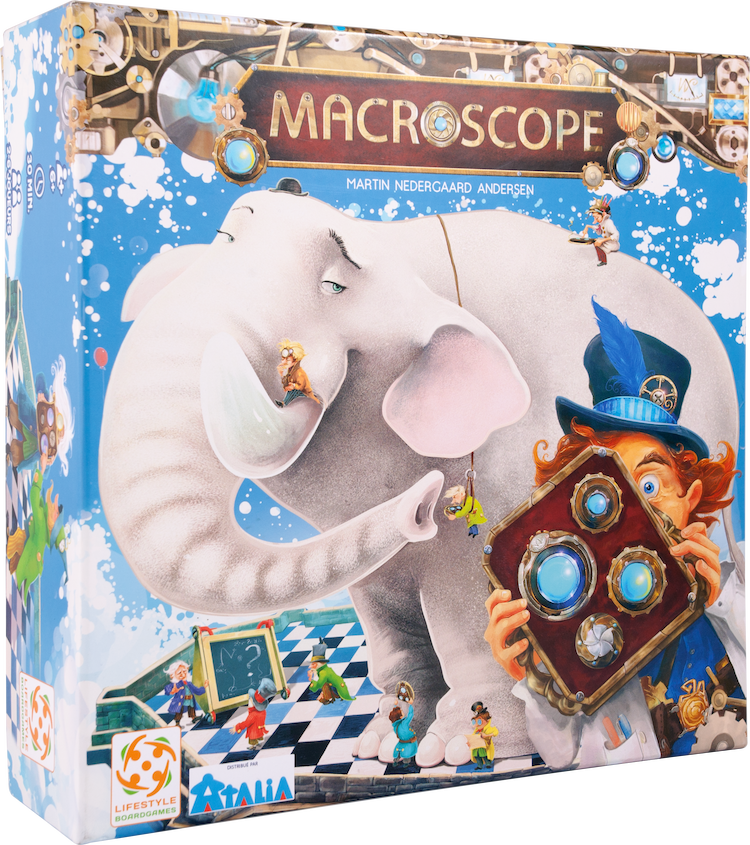 Boîte du jeu : Macroscope