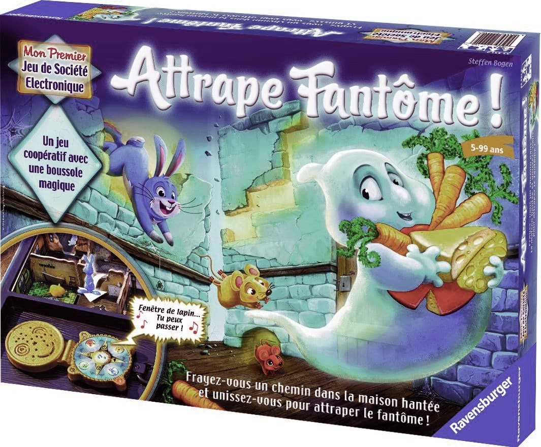 Jeu De Société Fantômes - Schmidt International - Édition Vintage Complète