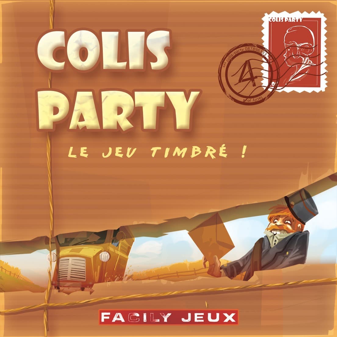 Colis Party, le facteur tape 3 fois