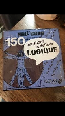Boîte du jeu : Roll'cube 150 questions et défis de logique
