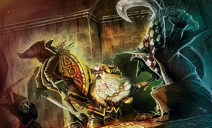 Boîte du jeu : Warhammer Quest: The adventure Card Game