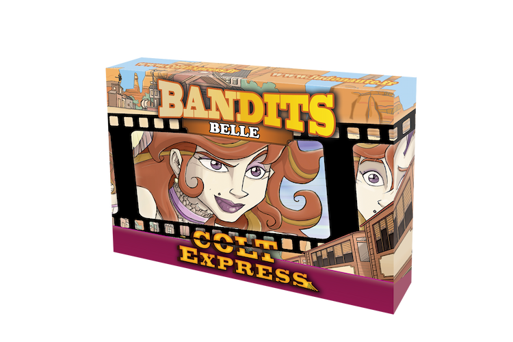 Boîte du jeu : Colt Express Bandits - Belle