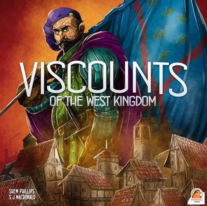 Boîte du jeu : Viscounts of the West Kingdom