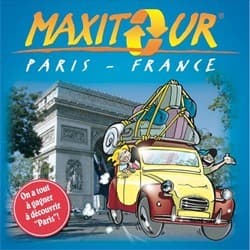 Boîte du jeu : Maxitour Paris - France