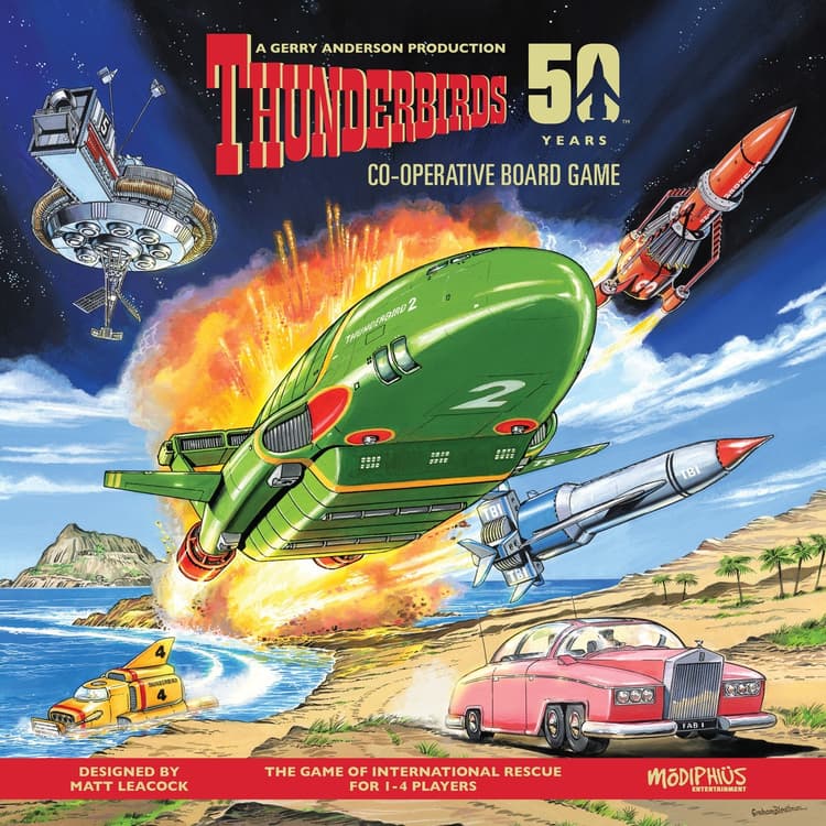 Boîte du jeu : Thunderbirds - le jeu coopératif