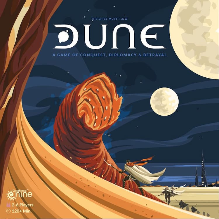 Boîte du jeu : Dune : classic 2019