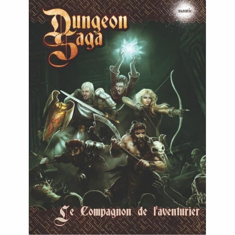 Boîte du jeu : Dungeon Saga - Le compagnon de l'aventurier