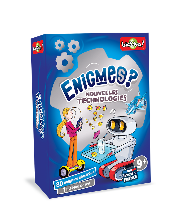 Boîte du jeu : Énigmes - Nouvelles technologies