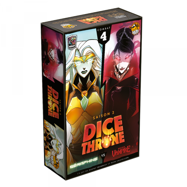 Boîte du jeu : Dice Throne: S2 – Seraphine vs Reine Vampire