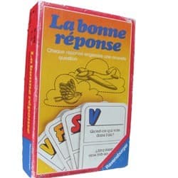 Boîte du jeu : La bonne réponse