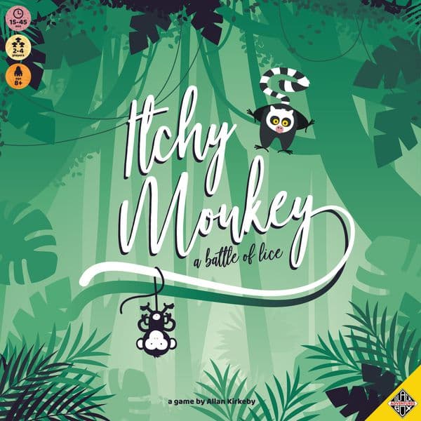 Boîte du jeu : Itchy Monkey - A battle of lice