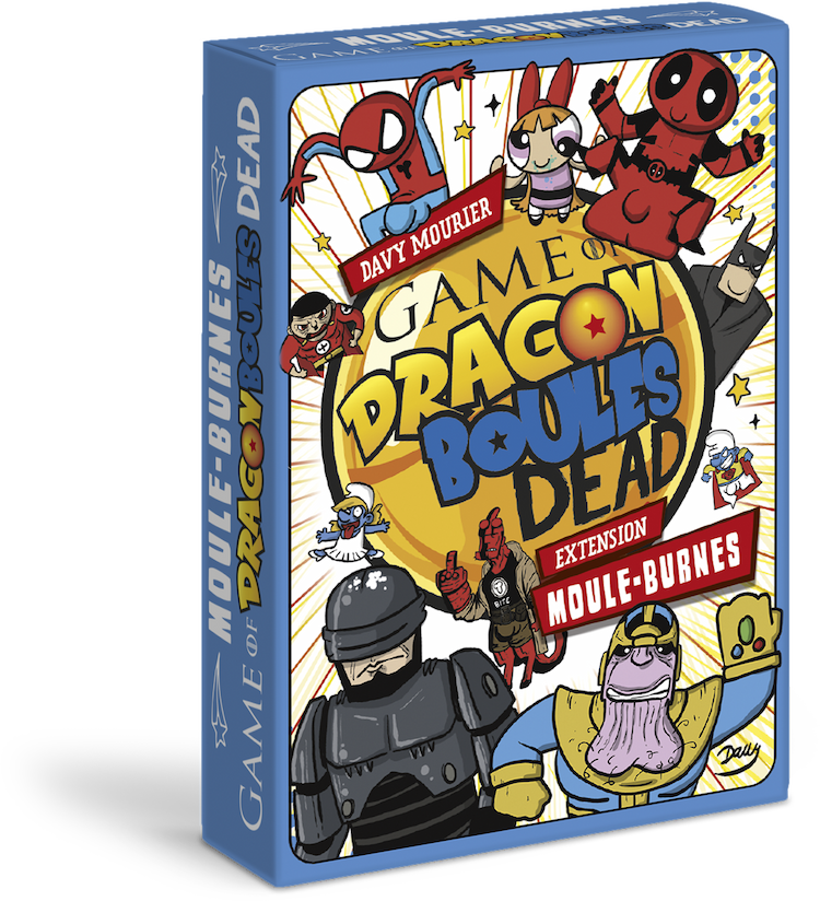 Boîte du jeu : Game of Dragon Boules Dead extension Moule-burnes