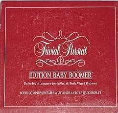 Boîte du jeu : Trivial Pursuit : Édition Baby Boomer