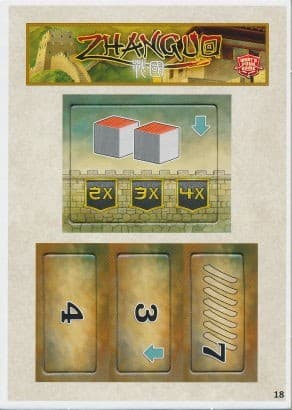 Boîte du jeu : ZhanGuo - Extension "Brettspiel Adventskalender 2015"