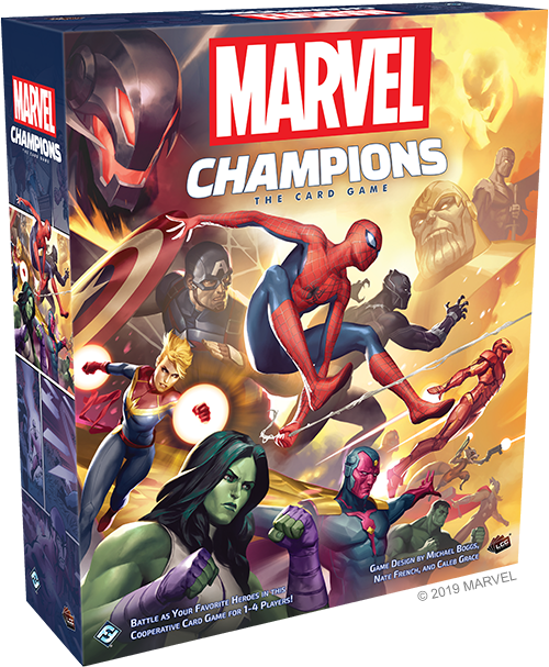 Boîte du jeu : Marvel Champions : Le Jeu De Cartes