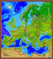Boîte du jeu : Les Aventuriers du Rail : Extension Europe