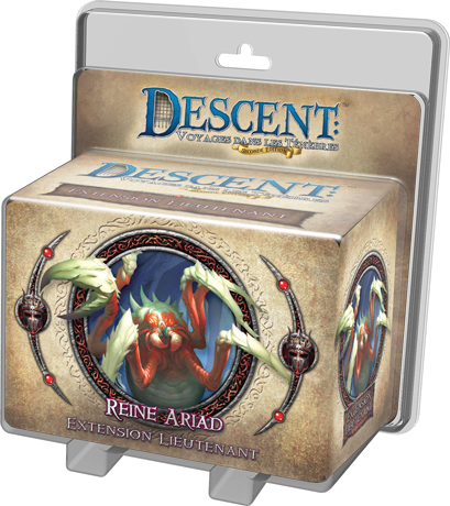 Boîte du jeu : Descent : Voyages dans les Tenebres ! - Pack Lieutenant Reine Ariad