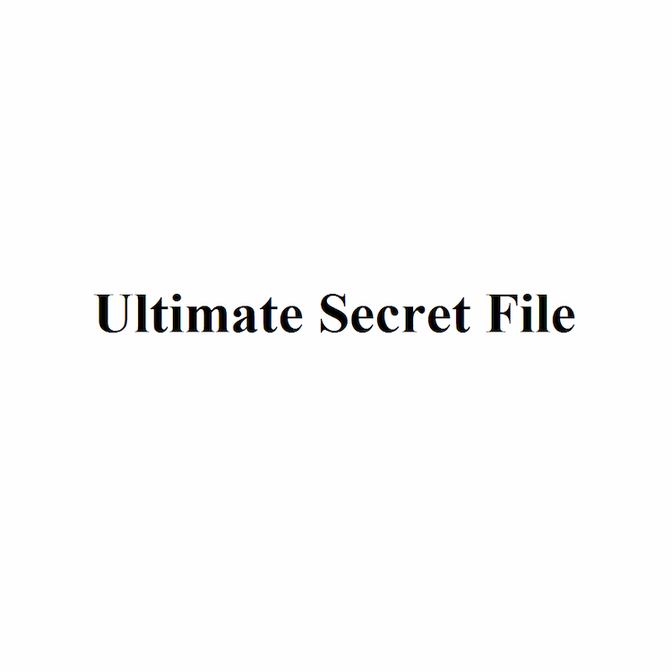 Boîte du jeu : Ultimate Secret File