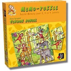 Boîte du jeu : Memo-Puzzle : Version Jungle