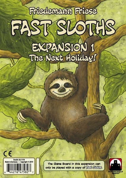 Boîte du jeu : Fast Sloths: Expansion 1 – The Next Holiday!