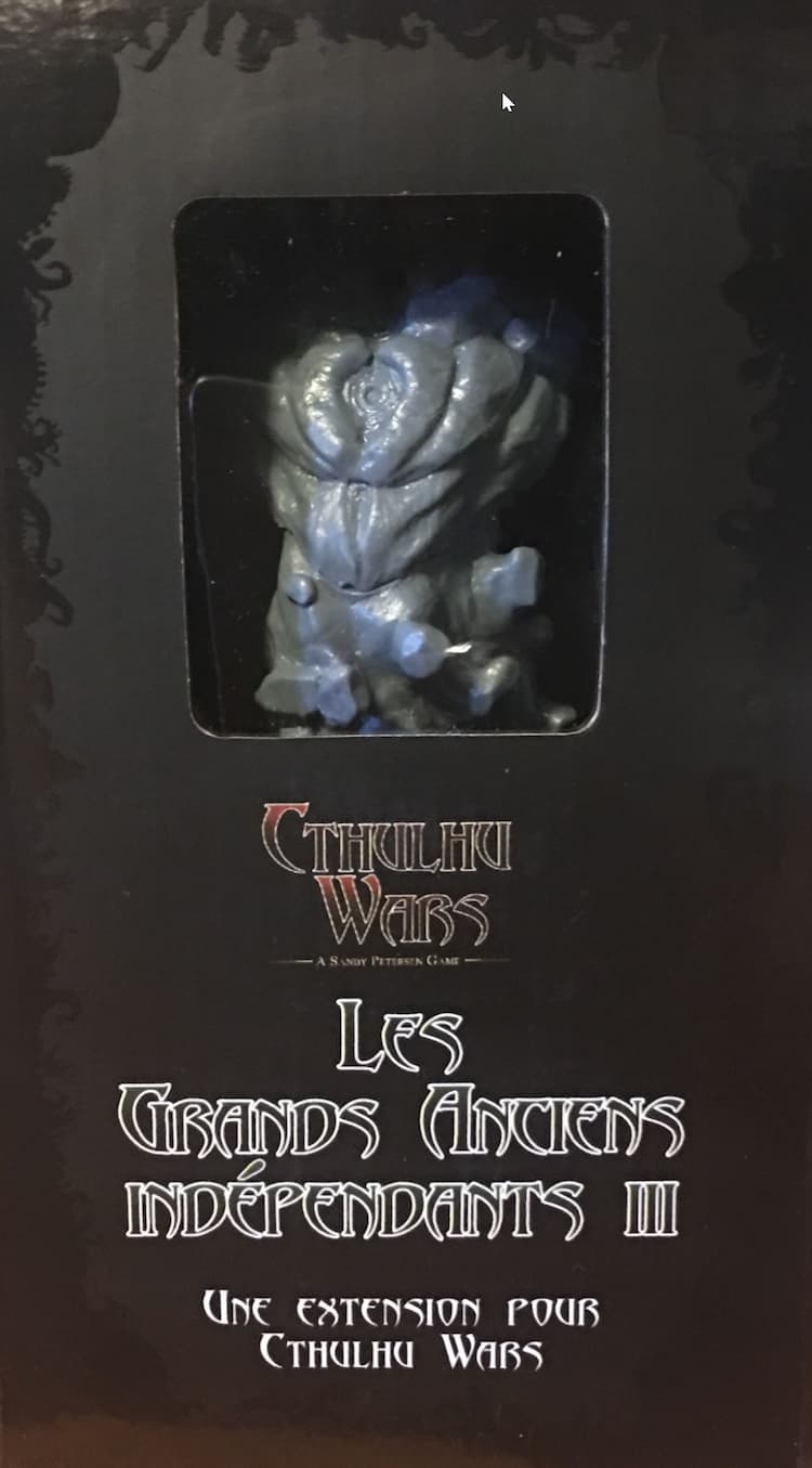 Boîte du jeu : Cthulhu Wars: Extension  Les Grands Anciens Indépendants III