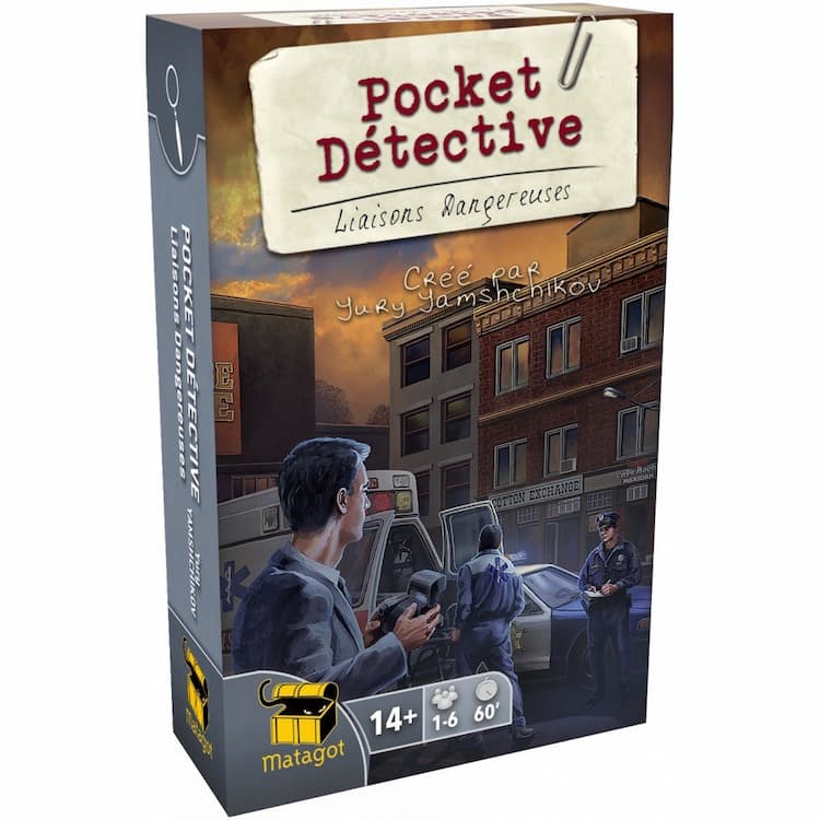 Boîte du jeu : Pocket Detective : Liaisons Dangereuses