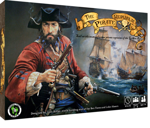 Boîte du jeu : The Pirate Republic