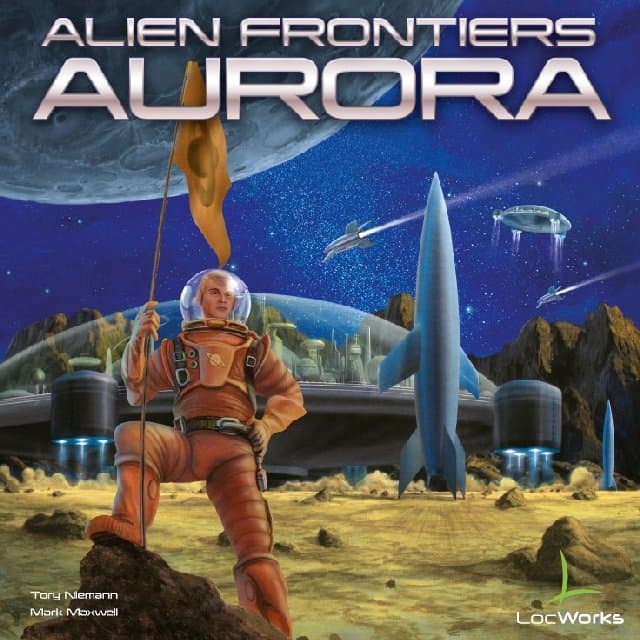 Boîte du jeu : Alien Frontiers Aurora