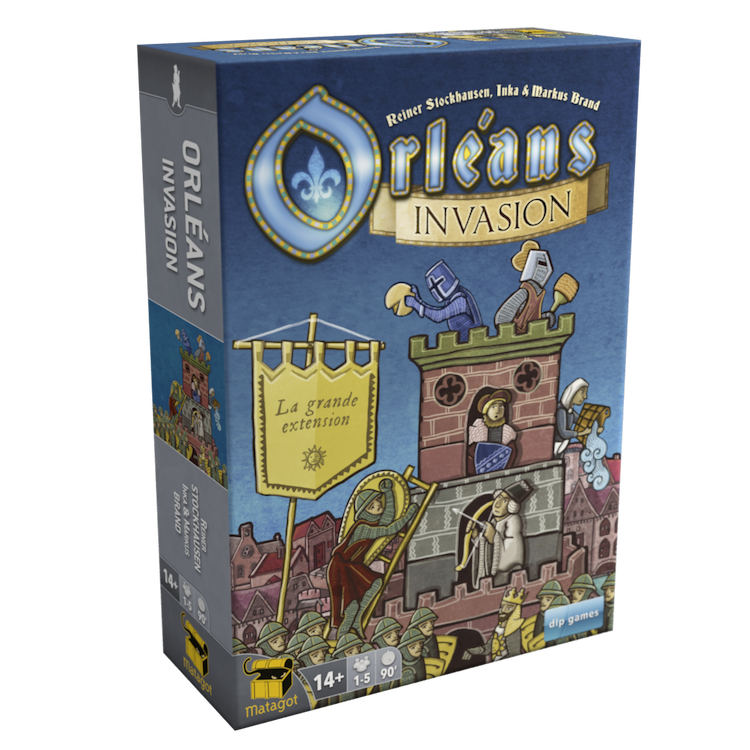 Boîte du jeu : Orléans: Invasion
