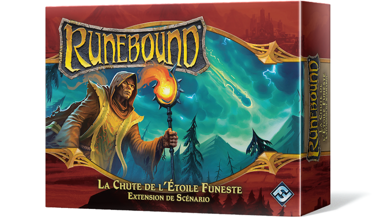 Boîte du jeu : Runebound 3ème édition, La chute de l'étoile funeste