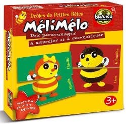 Boîte du jeu : Meli Melo Drôles de Petites Bêtes
