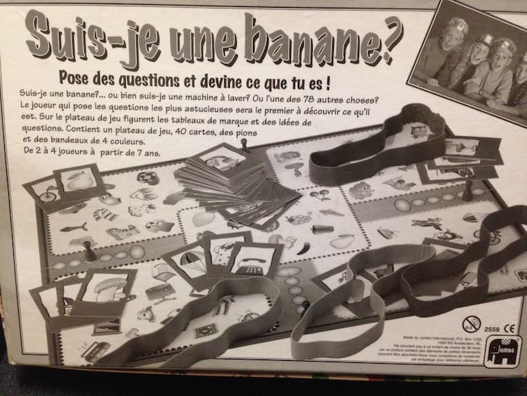Boîte du jeu : Suis-je une banane ?