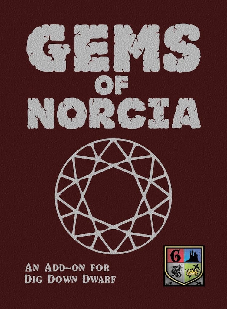 Boîte du jeu : Dig Down Dwarf: Gems of Norcia!