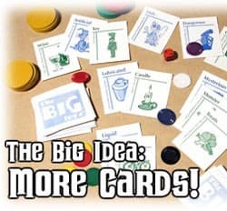 Boîte du jeu : The Big Idea : More Cards!