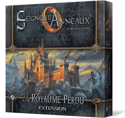 Boîte du jeu : Le Seigneur des Anneaux JCE - Le Royaume Perdu